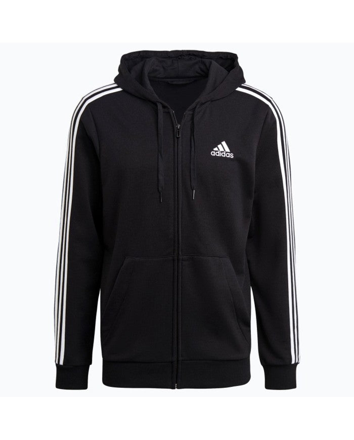 ESSENTIALS FRENCH TERRY 3-STRIPES FULL-ZIP