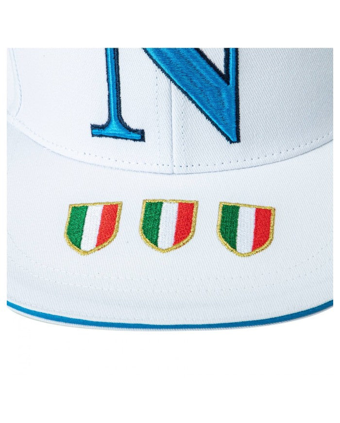 CAPPELLO BASEBALL SCUDETTO SSC NAPOLI VISIERA PIATTA