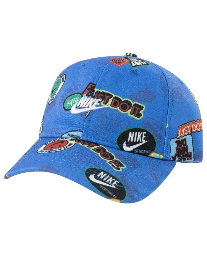 PRINTED CURVED BRIM CAP