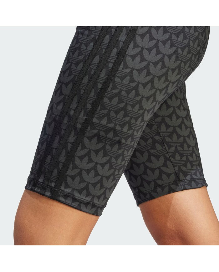 TREFOIL MONOGRAM BIKER SHORTS