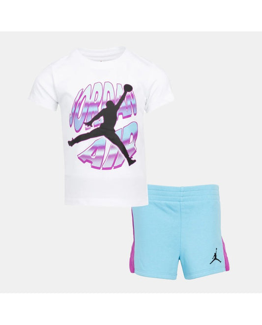 JORDAN AIR STACKED SHORT SET