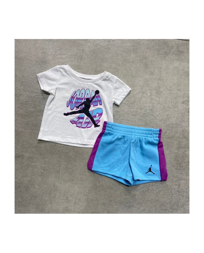 JORDAN AIR STACKED SHORT SET